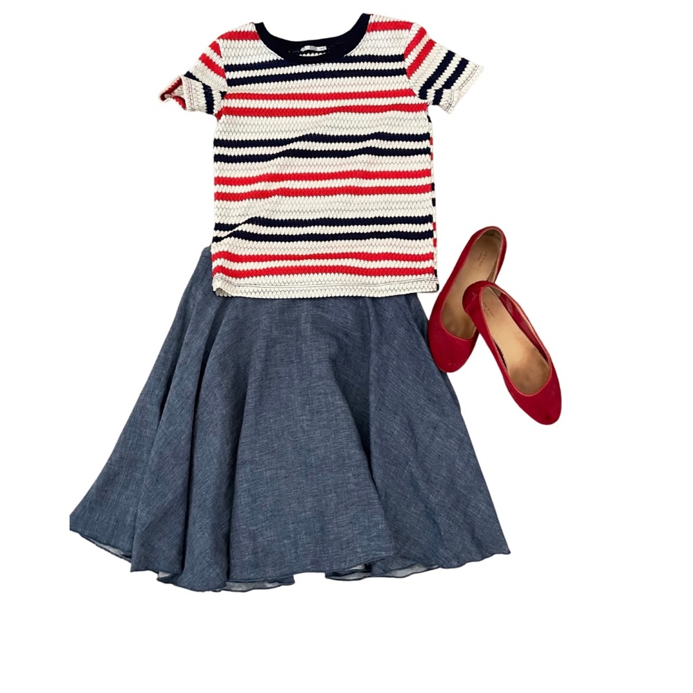 Closed denim swing skirt size 6